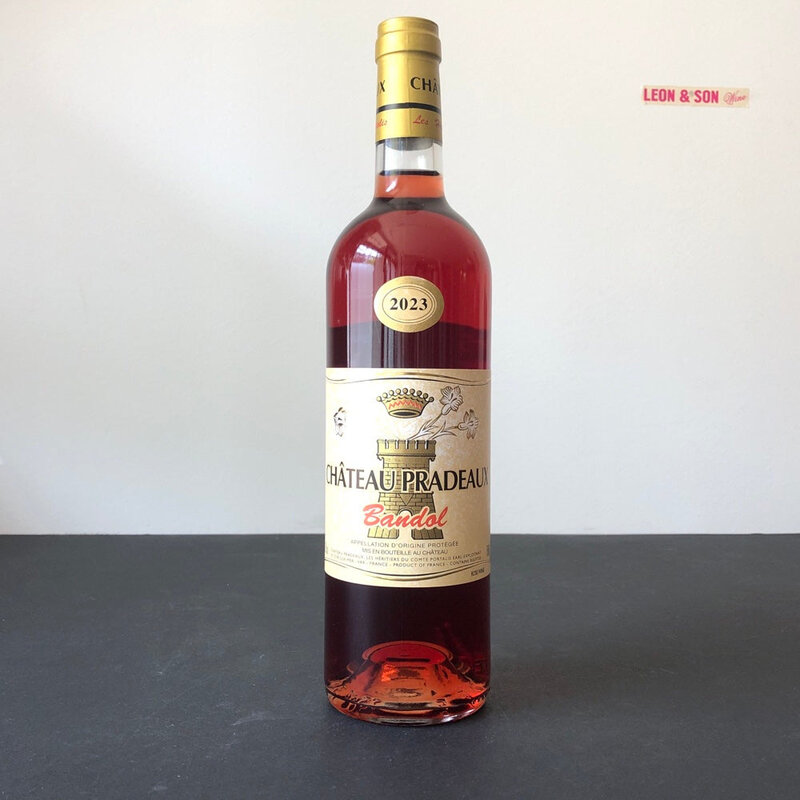 Chateau Pradeaux Bandol Rose 2023