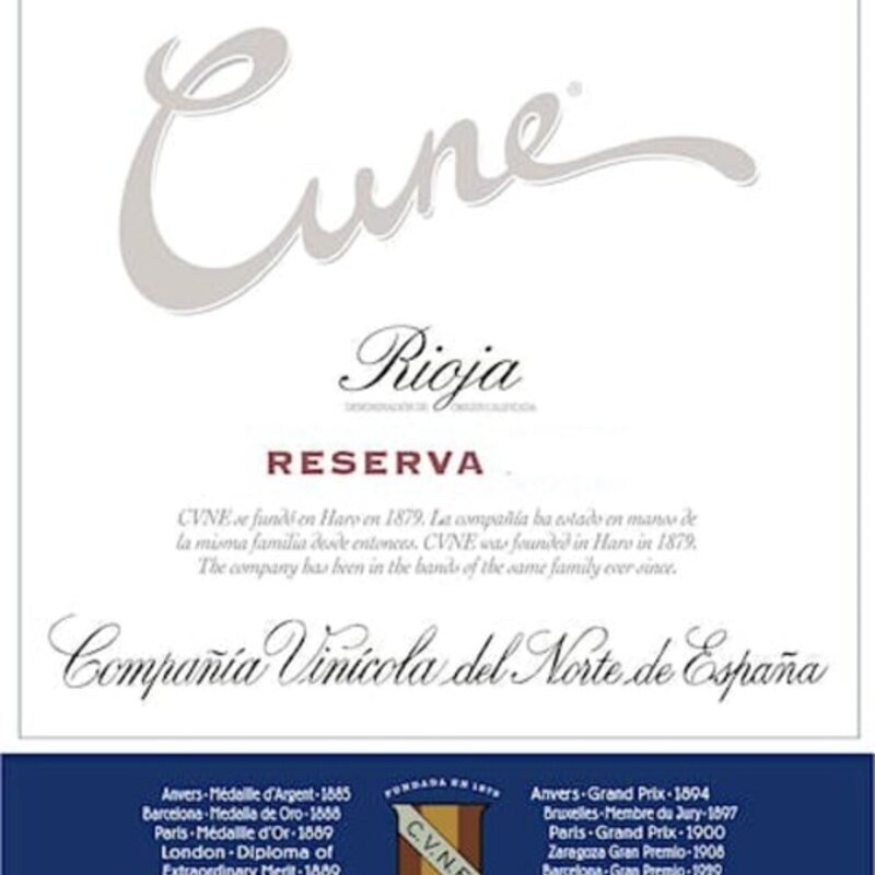 Cune Rioja Reserva 2019