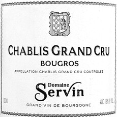 Servin Chablis Grand Cru Bougros 2021