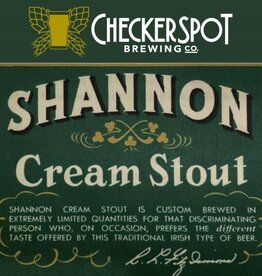 Checkerspot Shannon Cream Milk Stout 4-Pack