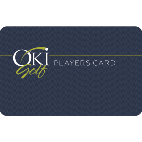 Oki Golf 2021 Weekday 3Pack Players Card Oki Golf