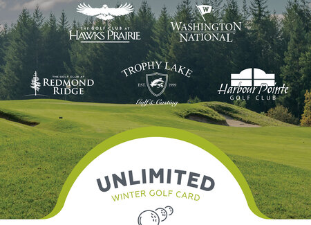 Unlimited Winter Golf Cards