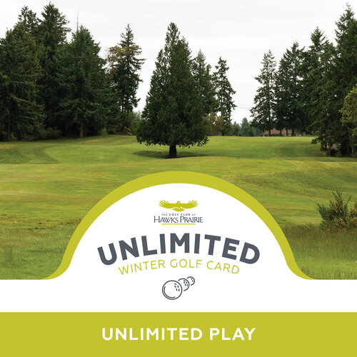 Hawks Prairie Unlimited Winter Golf Card Hawks Prairie Unlimited Winter Golf Card