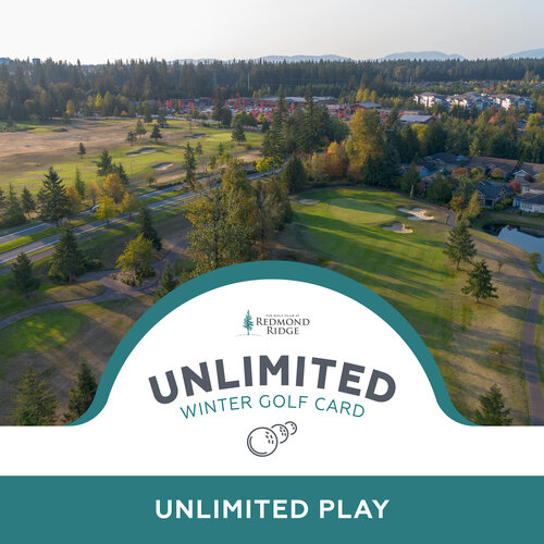 Redmond Ridge Unlimited Winter Golf Card Redmond Ridge Unlimited Winter Golf Card