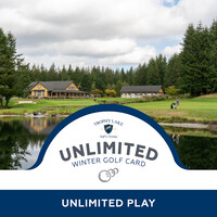 Trophy Lake Unlimited Winter Golf Card Trophy Lake Unlimited Winter Golf Card