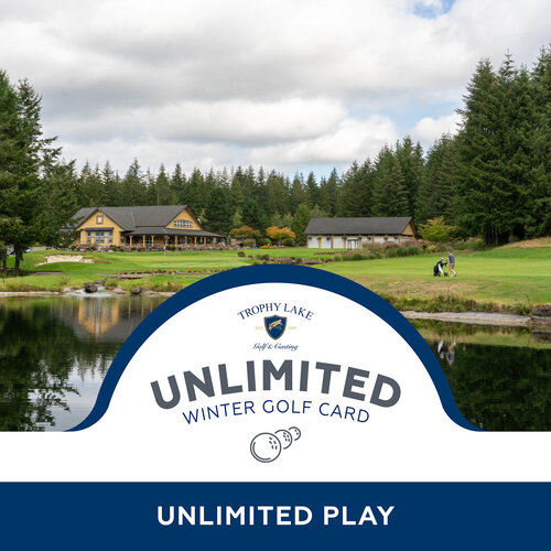 Trophy Lake Unlimited Winter Golf Card Trophy Lake Unlimited Winter Golf Card
