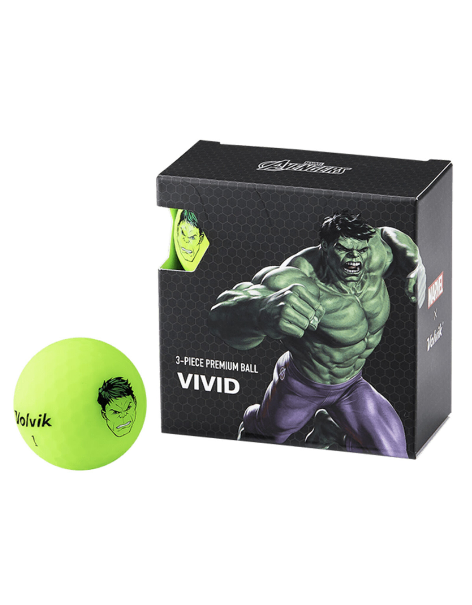 Marvel Vivid 4 Pack Ball - Hulk