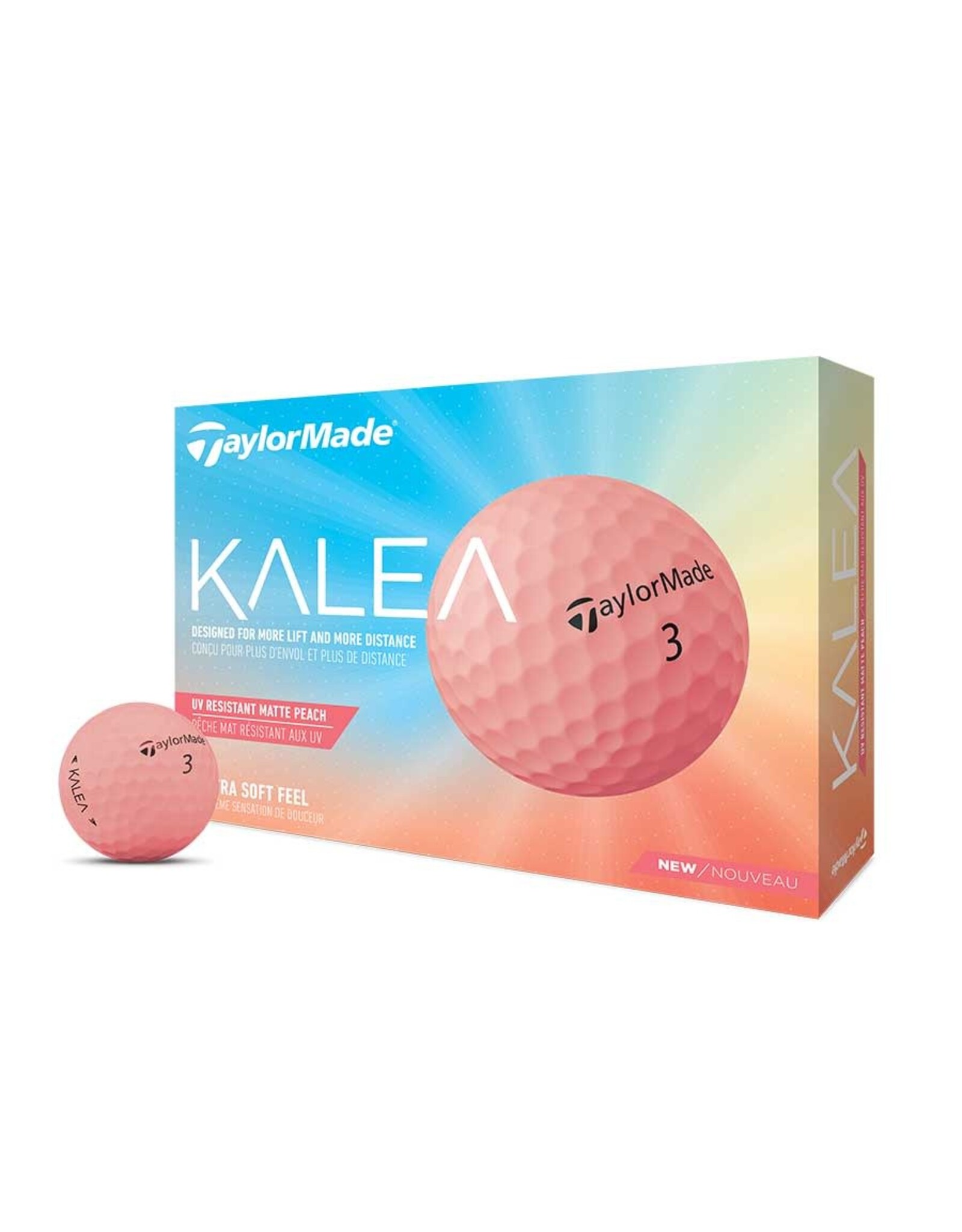 TaylorMade TaylorMade Kalea Women's Golf Balls Peach Dozen