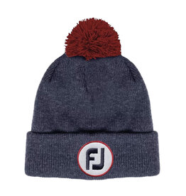 FootJoy FootJoy Pom Pom Solid Knit Navy Hat