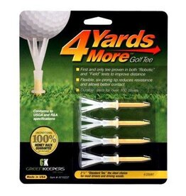 4 Yards More Golf Tees 2 3/4" Yellow