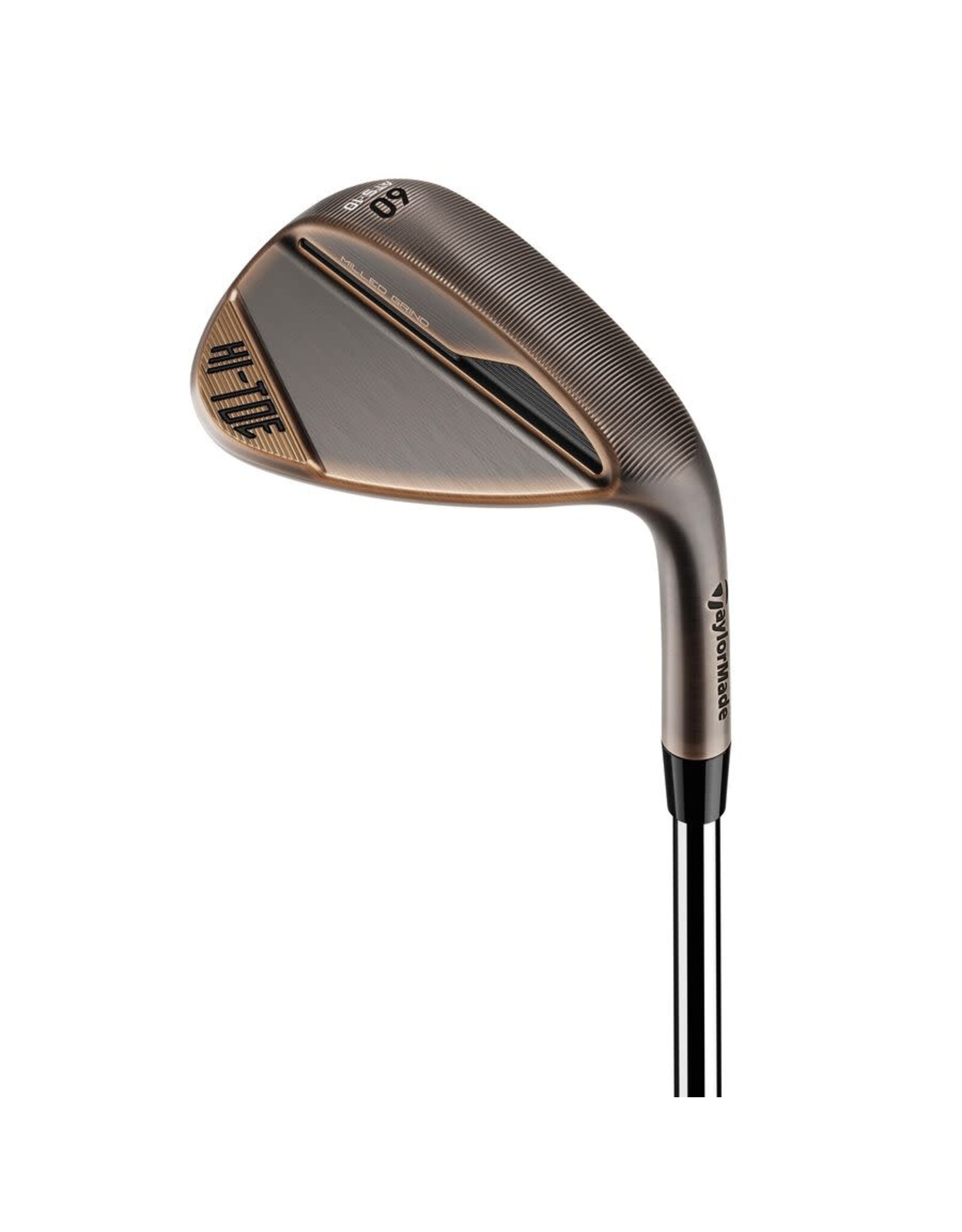 TaylorMade TaylorMade Hi -Toe 4 Milled Grind Copper Raw Wedge LH 60.11