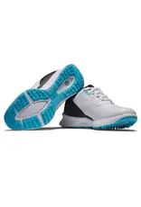 FootJoy FootJoy Junior Fuel White/Blue Golf Shoes