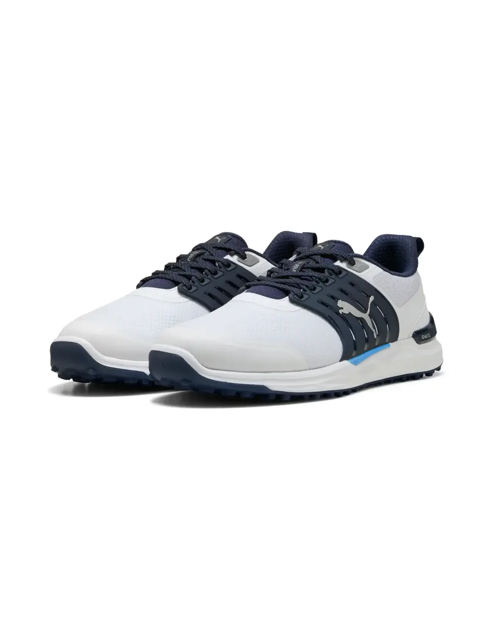 Puma Golf Puma Ignite Elevate 2 White/Navy Spikeless Golf Shoes