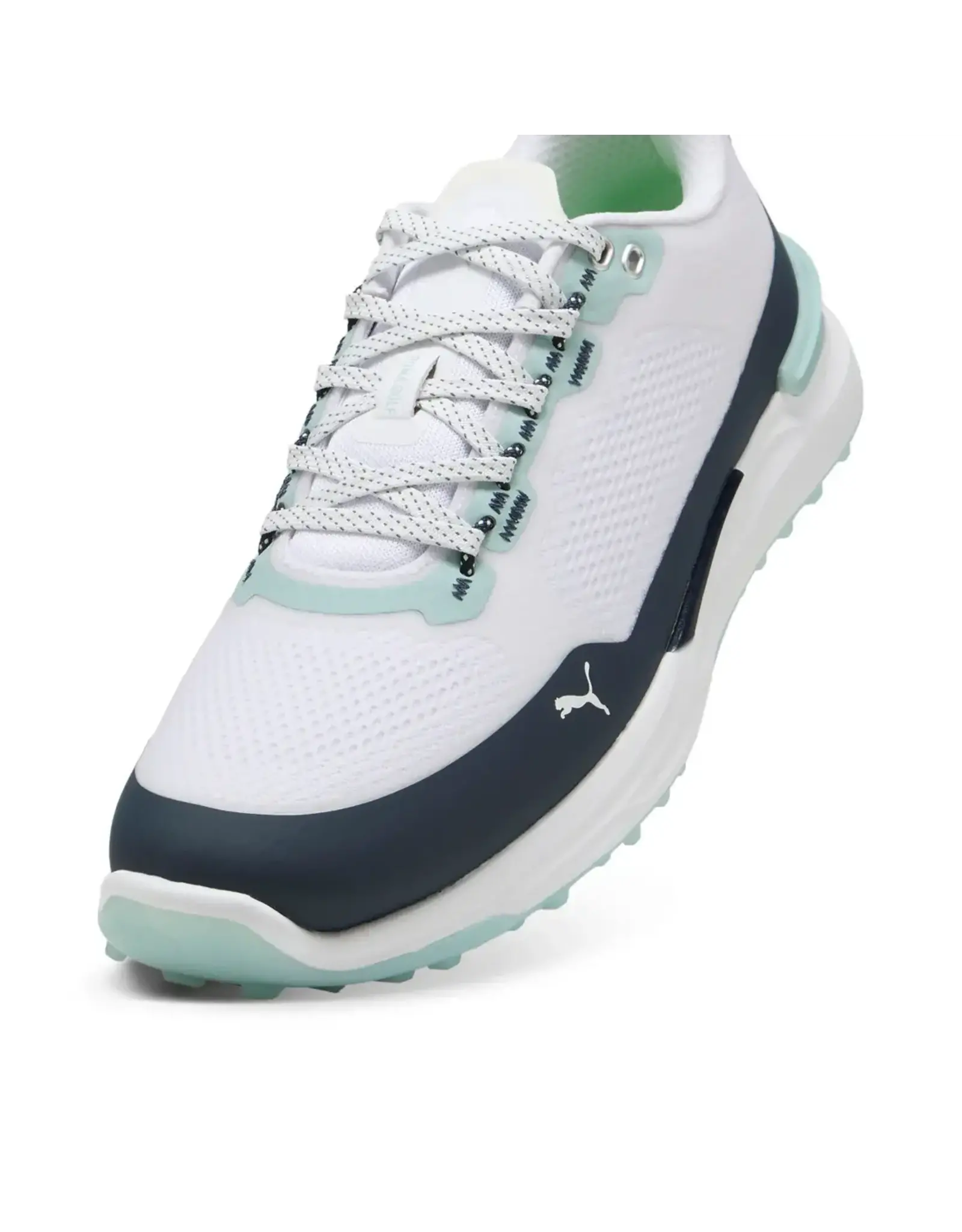 Puma Golf Puma Ignite Elevate X Navy/Mint Spikeless Golf Shoes