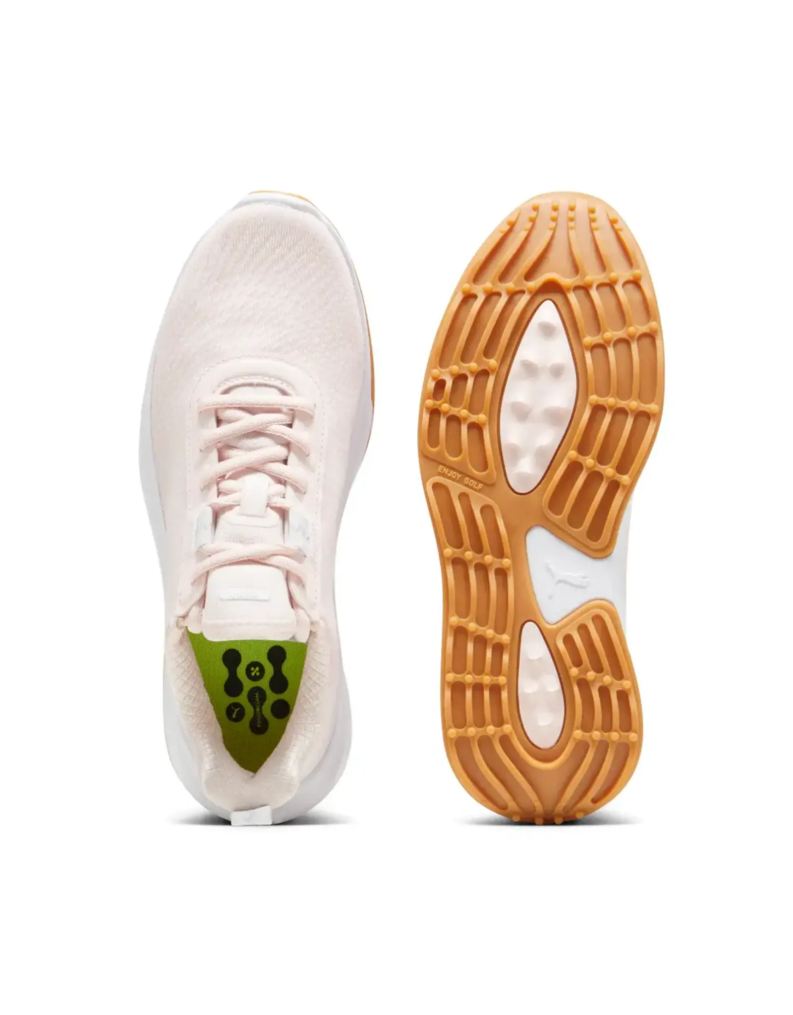 Puma Golf Puma Women's Fusion Crush Frosty Pink Spikeless Golf Shoes