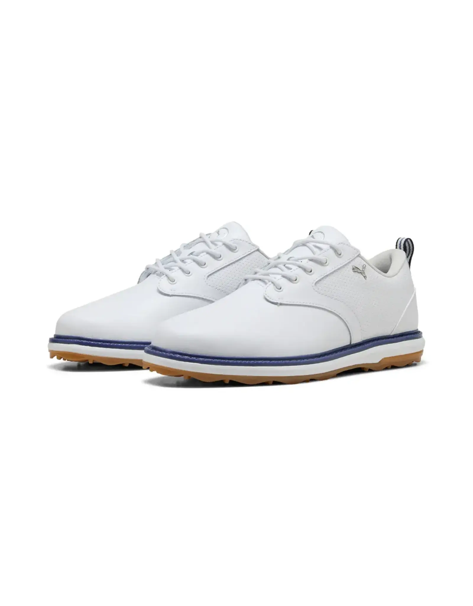 Puma Golf Puma Women's AVANT 2 White/Blue Spikeless Golf Shoes