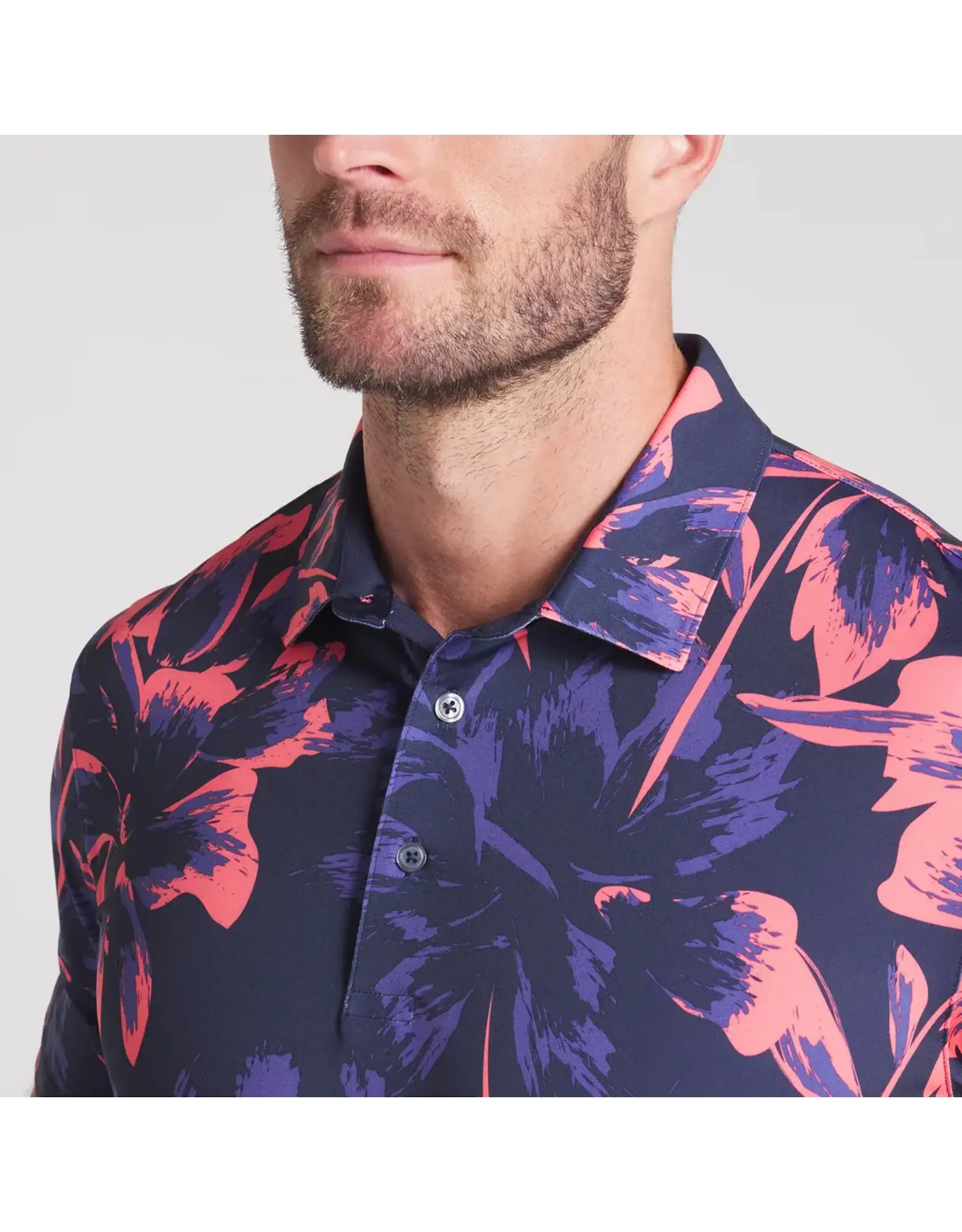 Puma Golf Puma MATTR Broken Flower Golf Polo