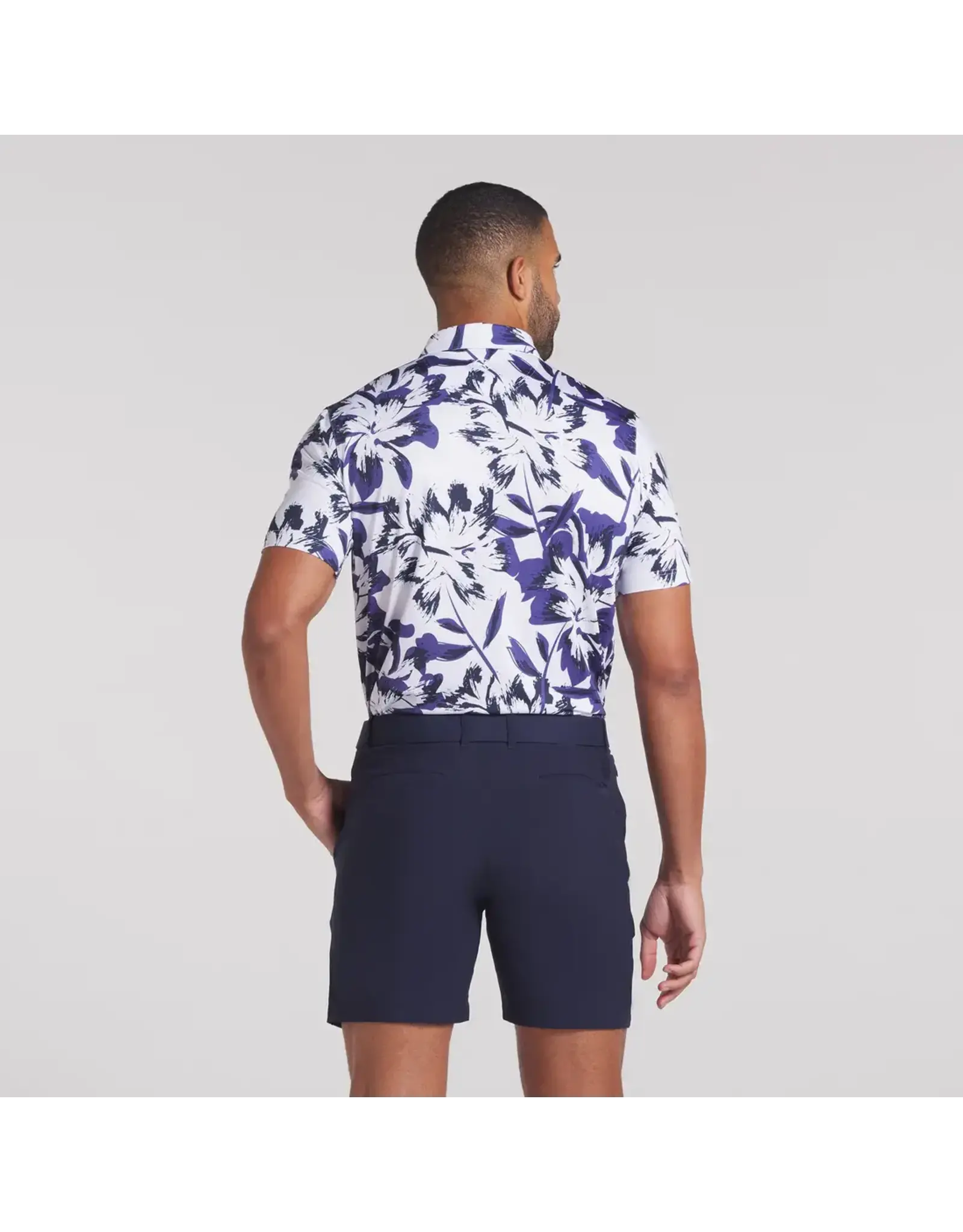 Puma Golf Puma MATTR Broken Flower Golf Polo