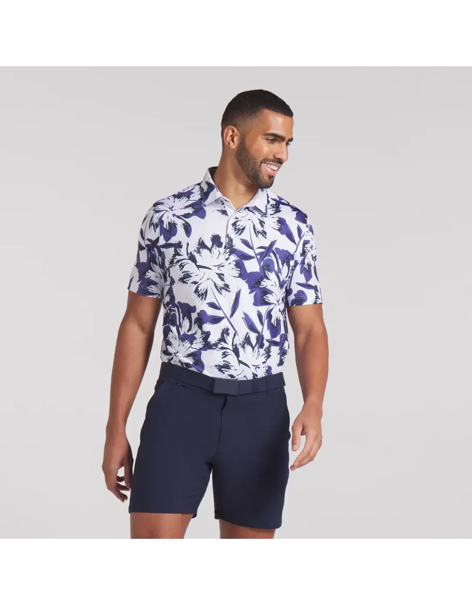 Puma Golf Puma MATTR Broken Flower Golf Polo
