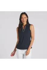 Puma Golf Puma Women's CLOUDSPUN Piped Sleeveless Golf Polo