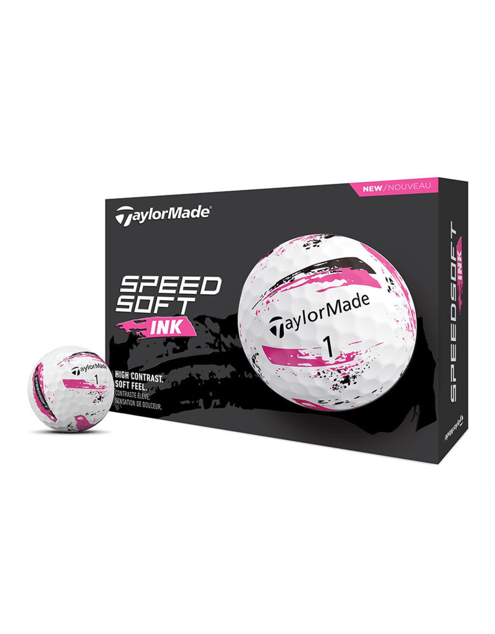 TaylorMade TaylorMade Speed Soft Ink Pink Dozen
