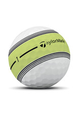 TaylorMade TaylorMade Tour Response Stripe Neon Yellow Dozen