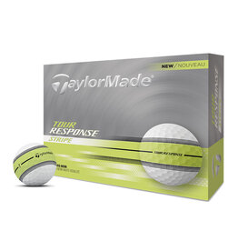 TaylorMade TaylorMade Tour Response Stripe Neon Yellow Dozen