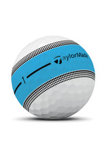 TaylorMade TaylorMade Tour Response Stripe Neon Blue Dozen