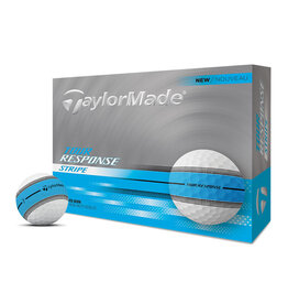 TaylorMade TaylorMade Tour Response Stripe Neon Blue Dozen