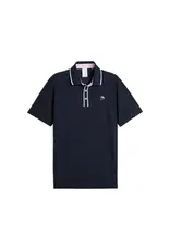 Puma Golf Puma AP Tipped Jacquard Golf Polo Navy