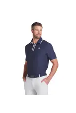 Puma Golf Puma AP Tipped Jacquard Golf Polo Navy
