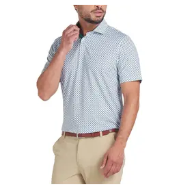 Puma Golf Puma MATTR Micro Floral Polo Dark Myrtle XL