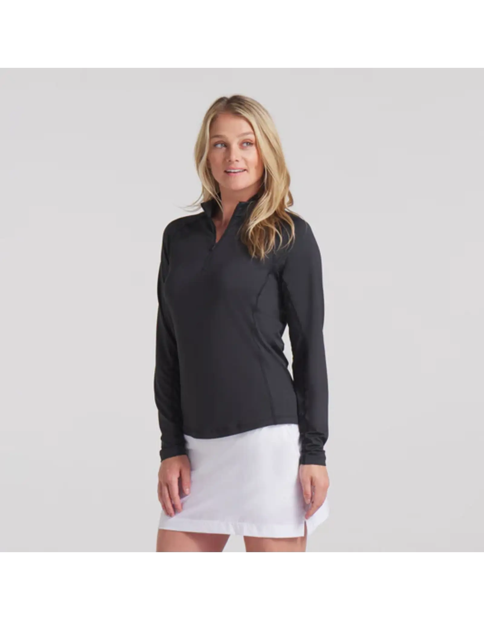 Puma Golf Puma Women's YouV Golf 1/4 Zip Black