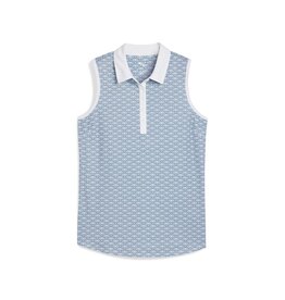 Puma Golf Puma Girls Scallop Sleeveless Polo