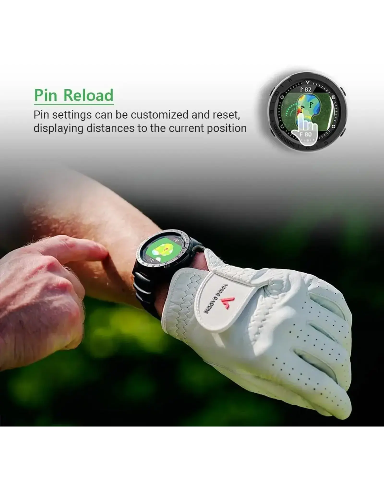 Voice Caddie Voice Caddie A3 Hybrid Golf GPS Watch With Slope
