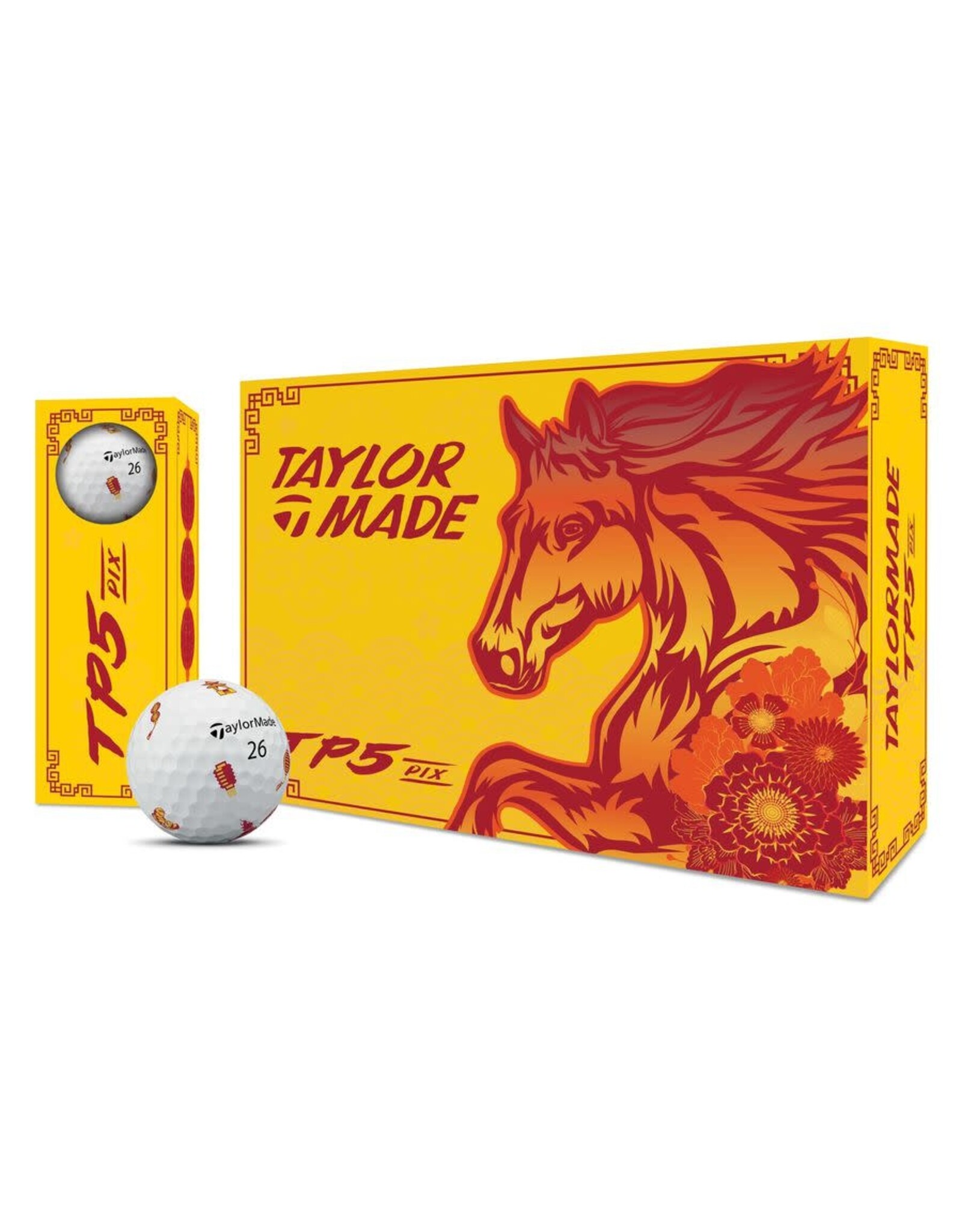 TaylorMade TP5/TP5x pix Lunar New Year Golf Balls