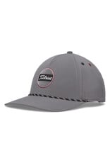 Titleist Titleist Boardwalk Rope Hat Charcoal/Crimson