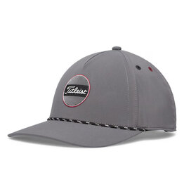 Titleist Titleist Boardwalk Rope Hat Charcoal/Crimson