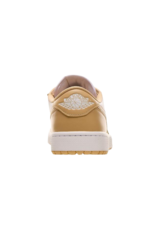 Nike Air Jordan 1 Low G  White/Tan Spikeless Golf Shoe