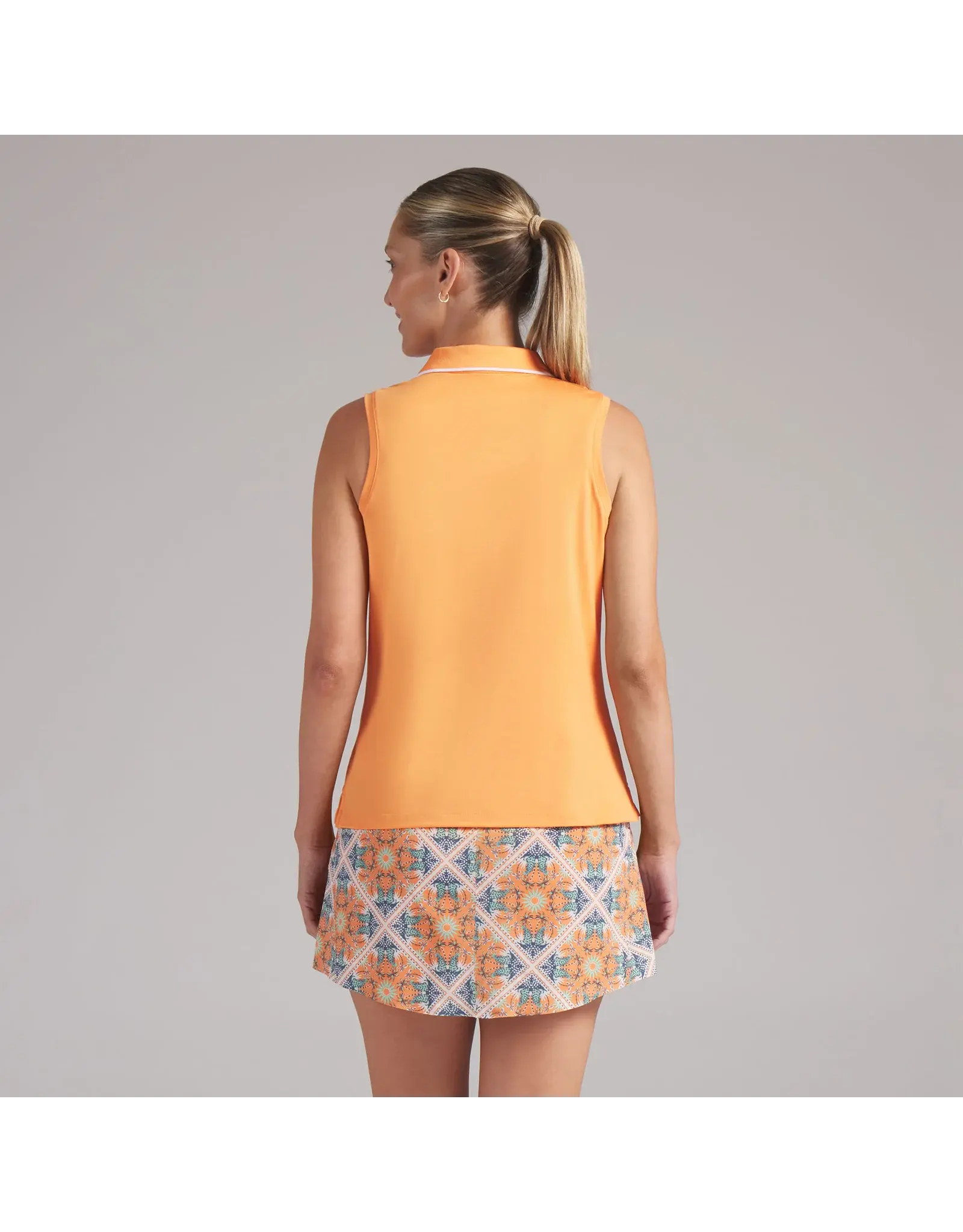 Puma Golf PUMA Women's CLOUDSPUN Essential Sleeveless Golf Polo