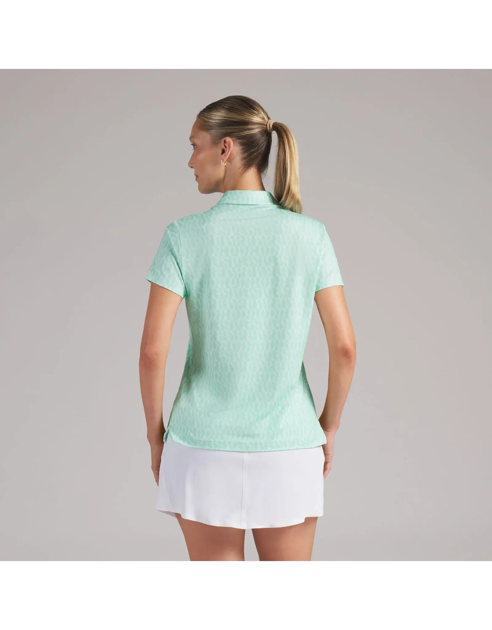 Puma Golf PUMA Women's CLOUDSPUN Wavey Golf Polo