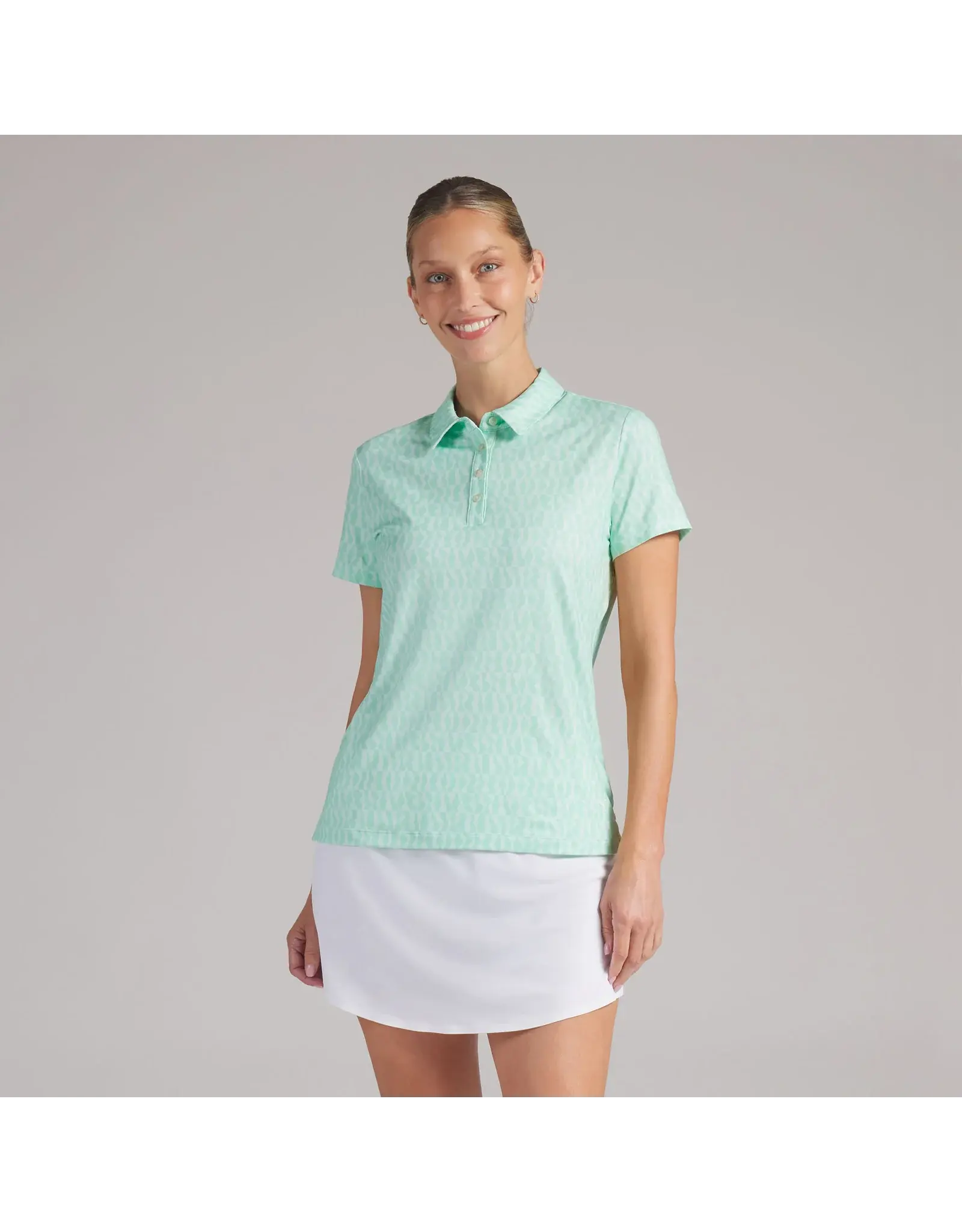 Puma Golf PUMA Women's CLOUDSPUN Wavey Golf Polo