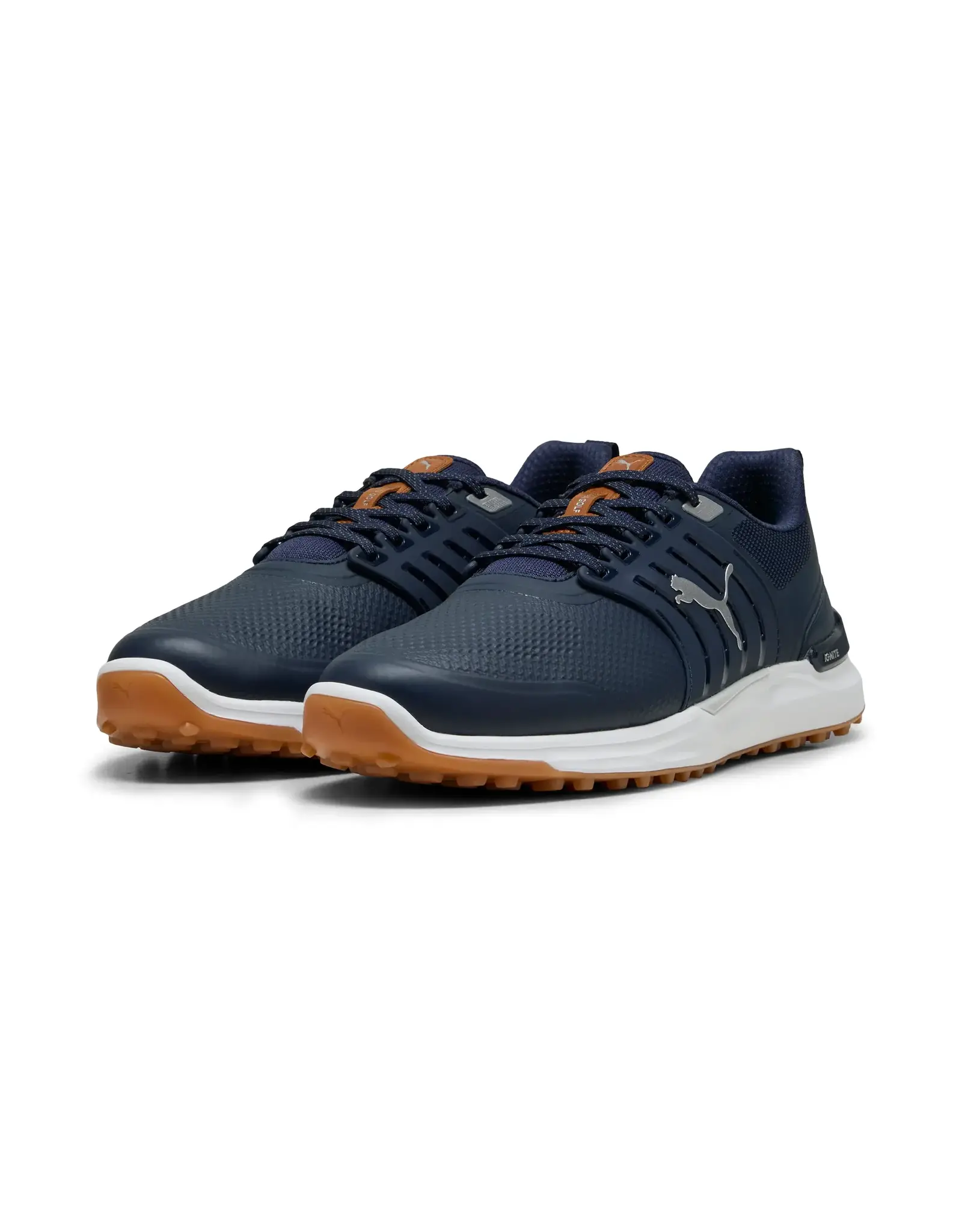 Puma Golf Puma Ignite Elevate 2 Navy/Gum Spikeless Golf Shoes