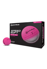 TaylorMade TaylorMade Speed Soft Hi-Vis Pink Dozen