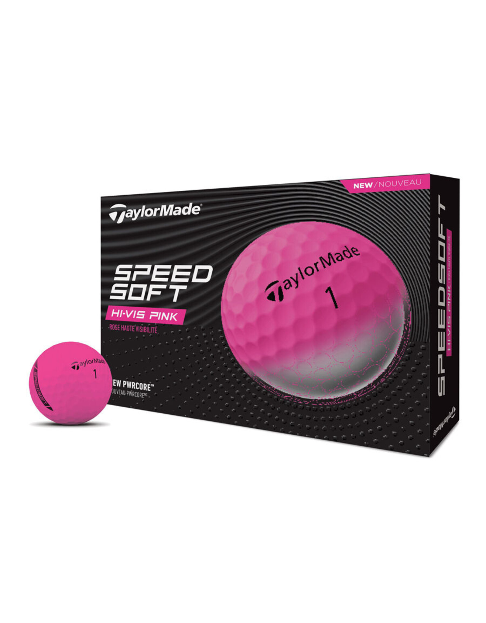 TaylorMade TaylorMade Speed Soft Hi-Vis Pink Dozen