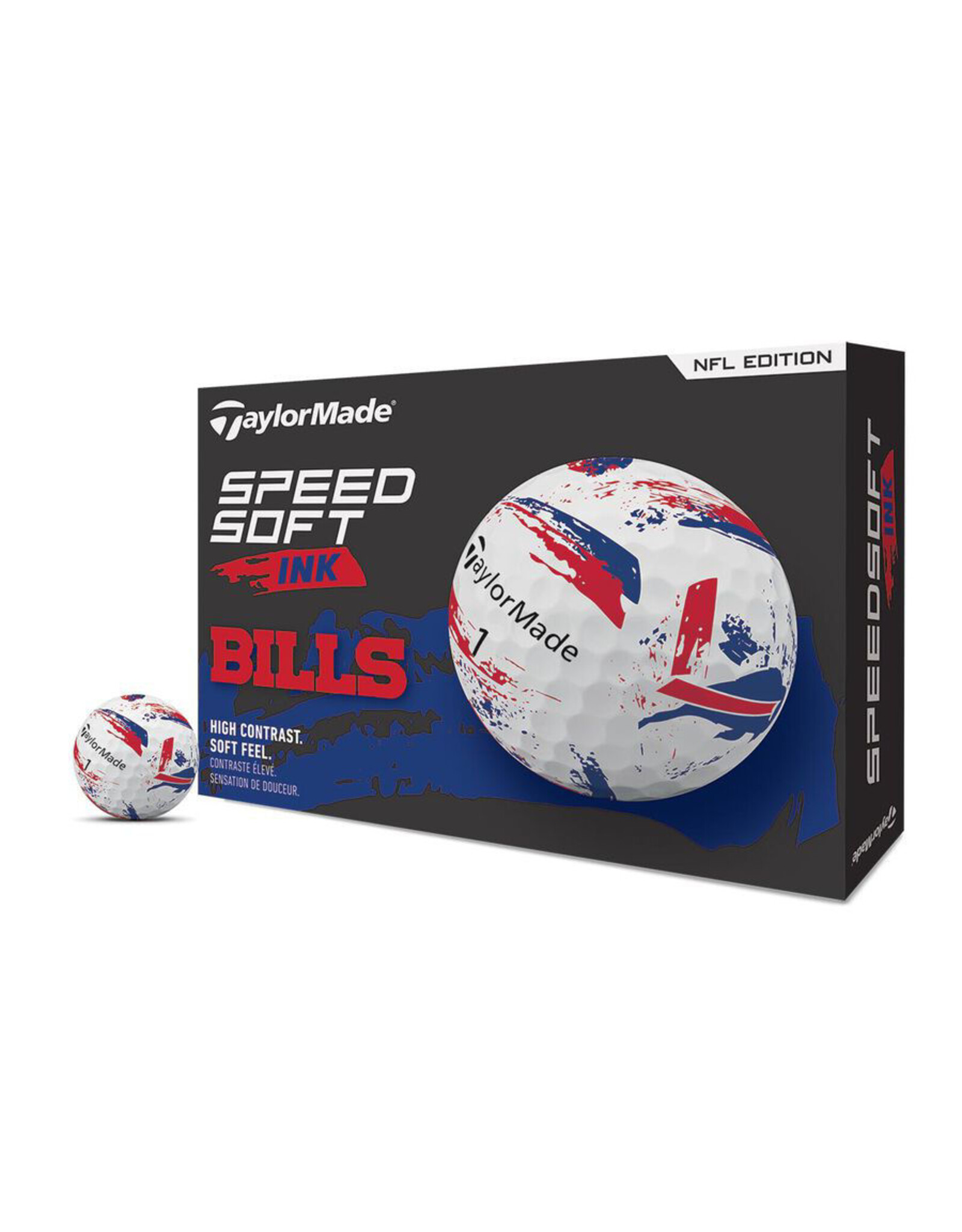 TaylorMade NFL SpeedSoft Ink Golf Balls