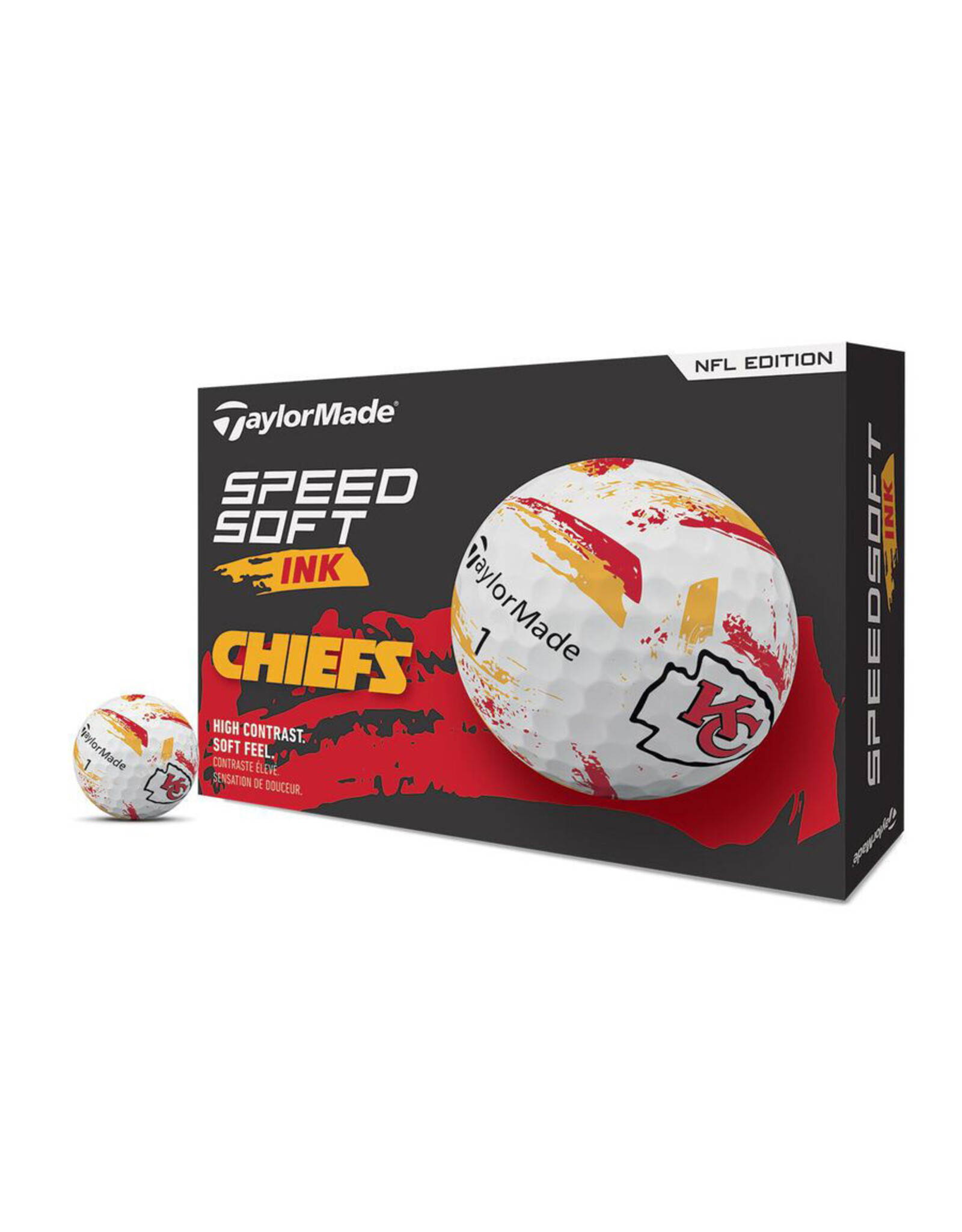 TaylorMade NFL SpeedSoft Ink Golf Balls