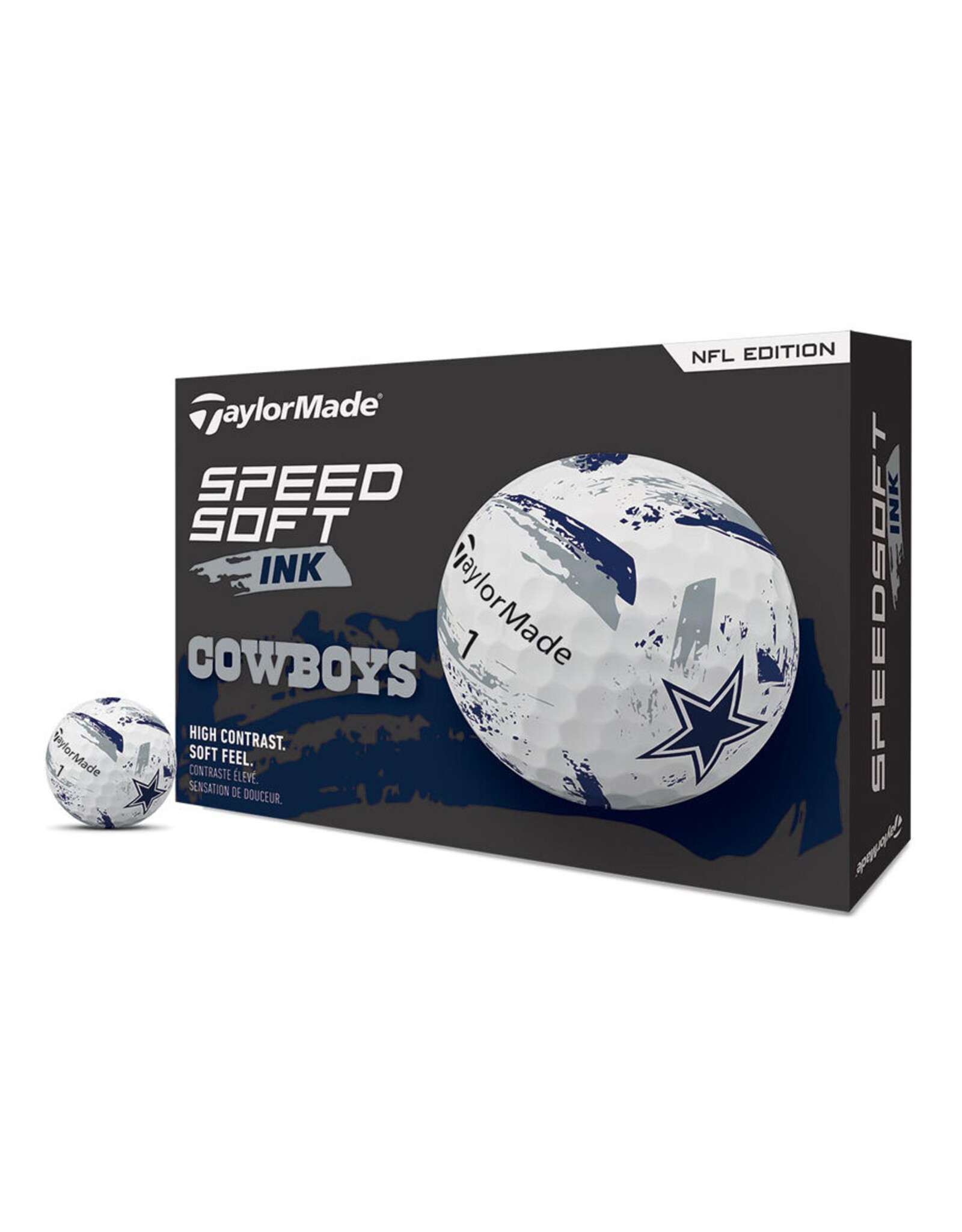 TaylorMade NFL SpeedSoft Ink Golf Balls