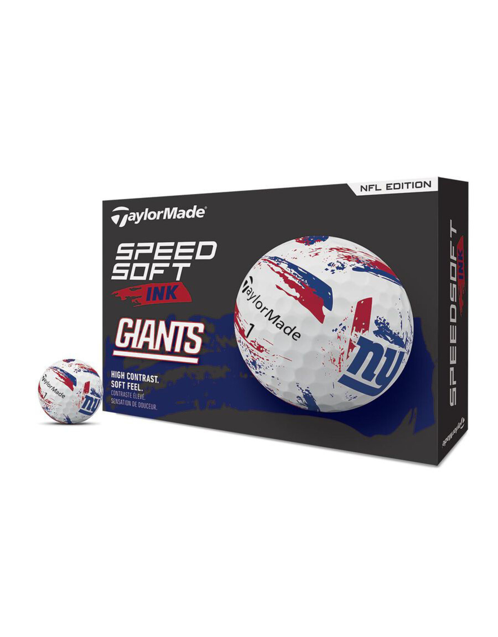 TaylorMade NFL SpeedSoft Ink Golf Balls
