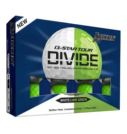 Srixon Q-Star Tour Divide Dozen - White/Green